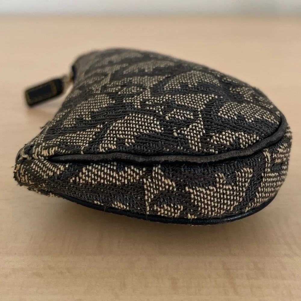 Christian Dior Trotter Coin Purse Oblique Saddle Vintage - Picture 6 of 15